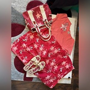 Mickey and Minnie Mouse 4 piece set